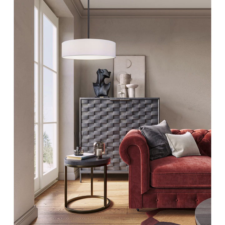 Chandelier In Black Finish