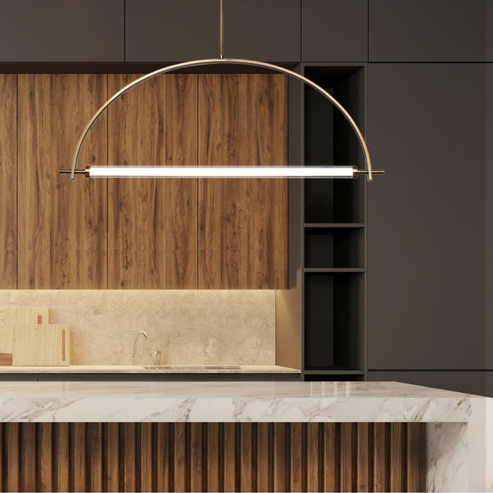 Chandelier In Gold Finish