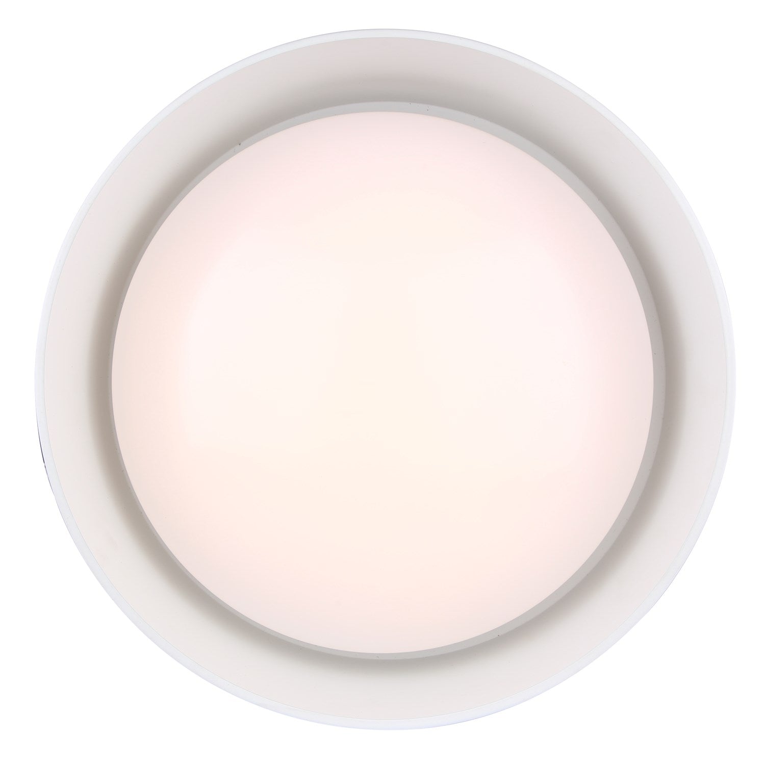 Flush Mount In White Finish