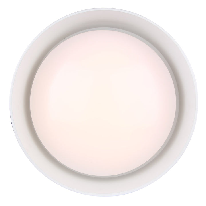 Flush Mount In White Finish