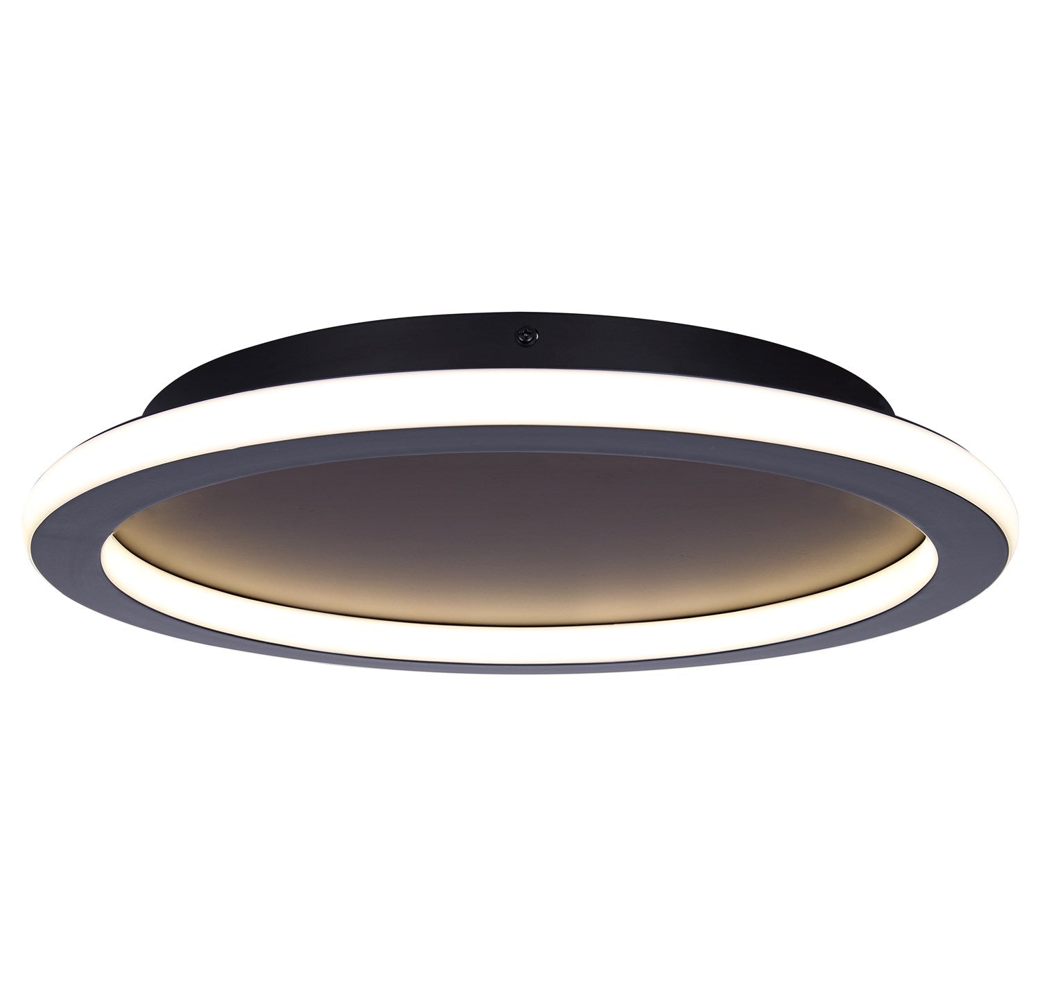 Flush Mount In Black Finish by Canarm