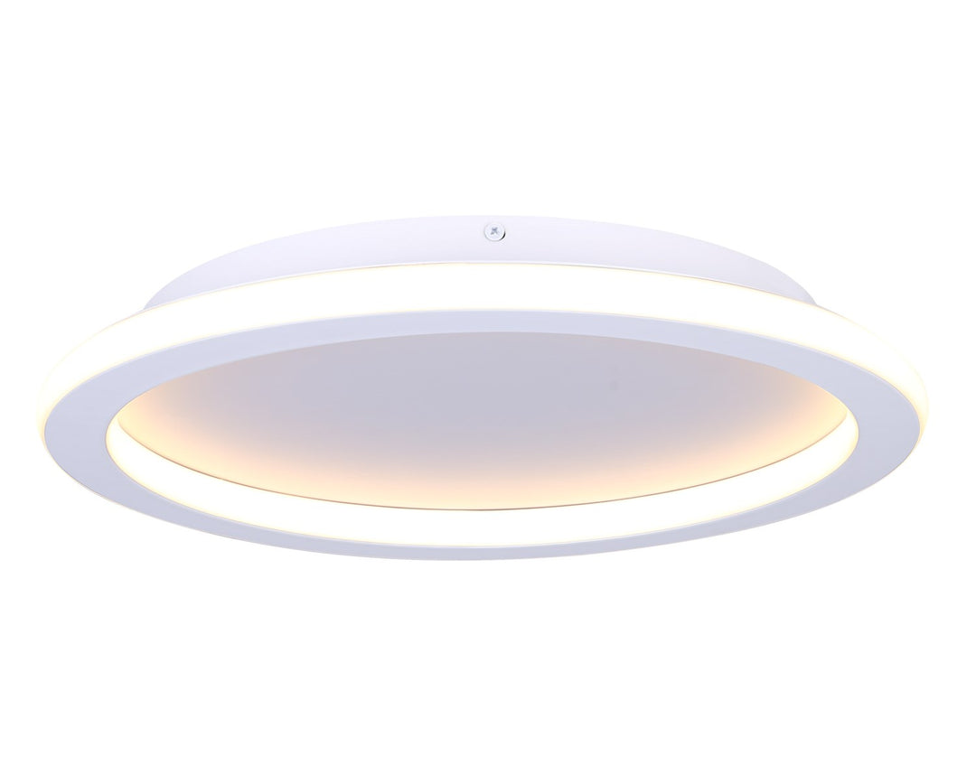 Flush Mount In White Finish by Canarm