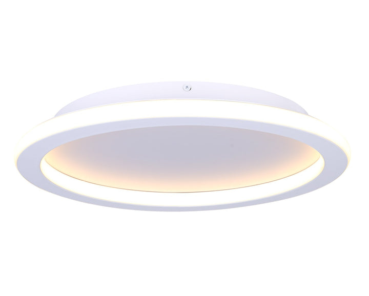 Flush Mount In White Finish by Canarm