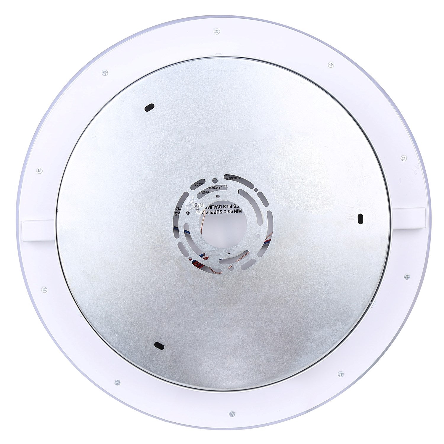 Flush Mount In White Finish