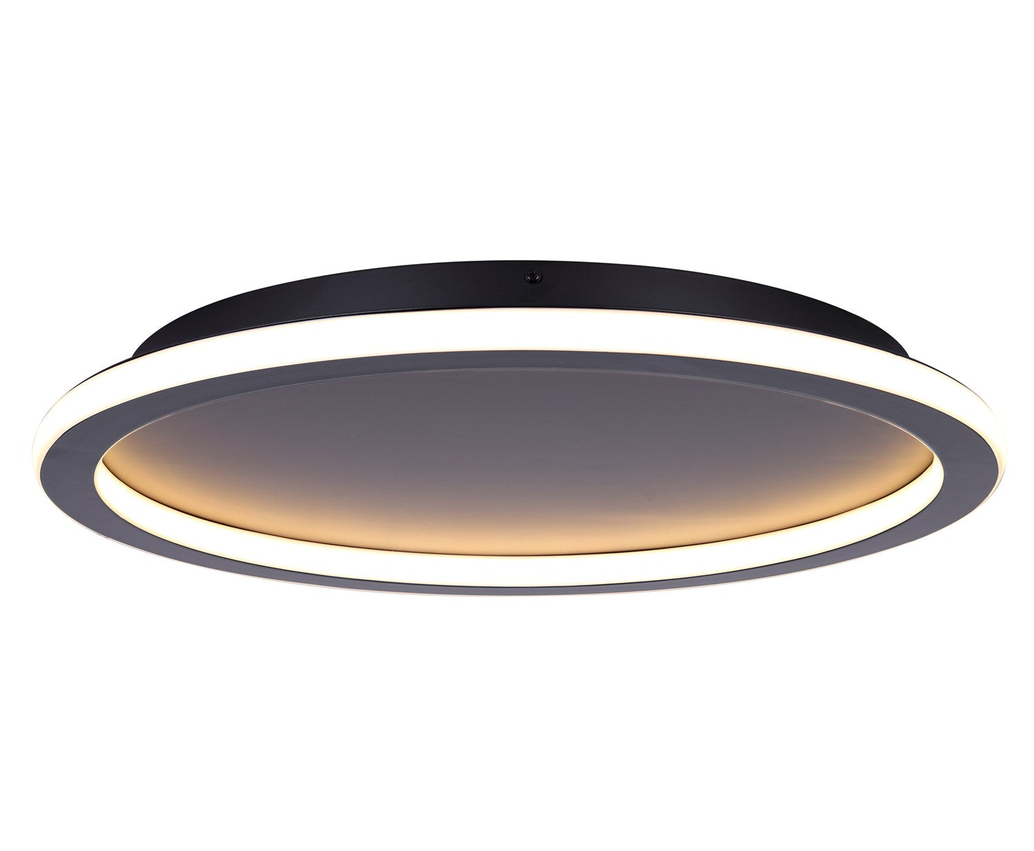 Flush Mount In Black Finish by Canarm