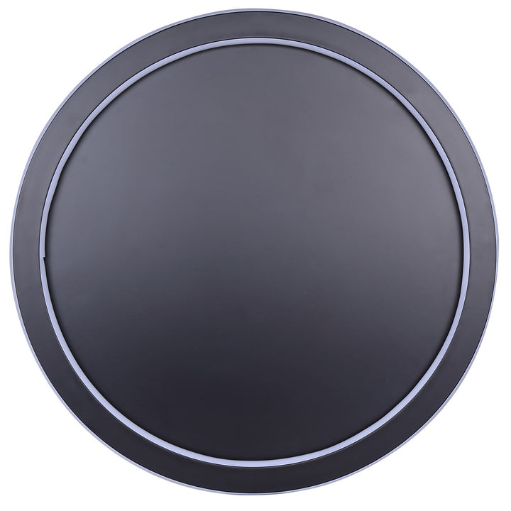 Flush Mount In Black Finish