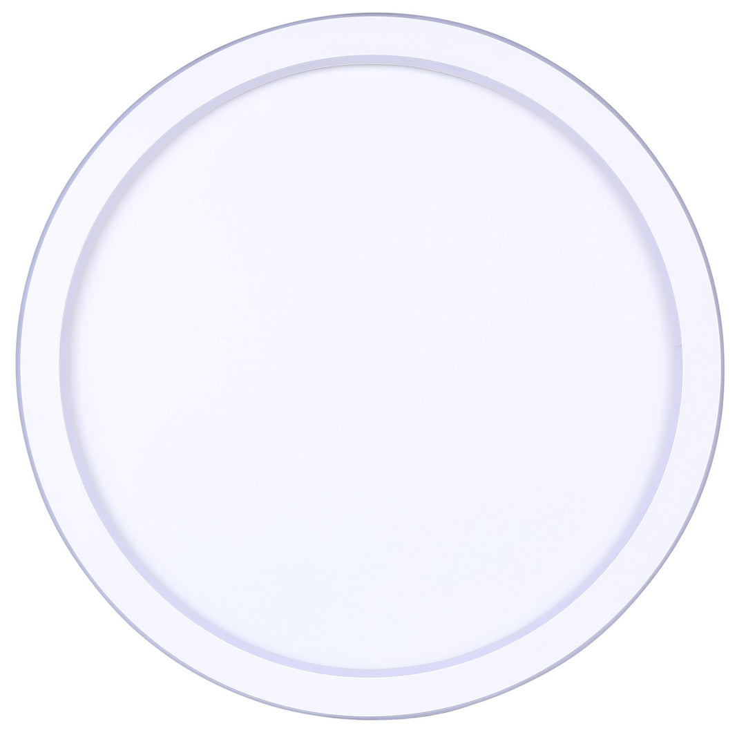 Flush Mount In White Finish