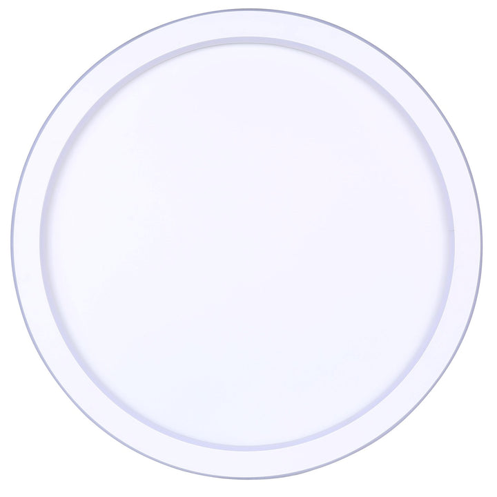 Flush Mount In White Finish