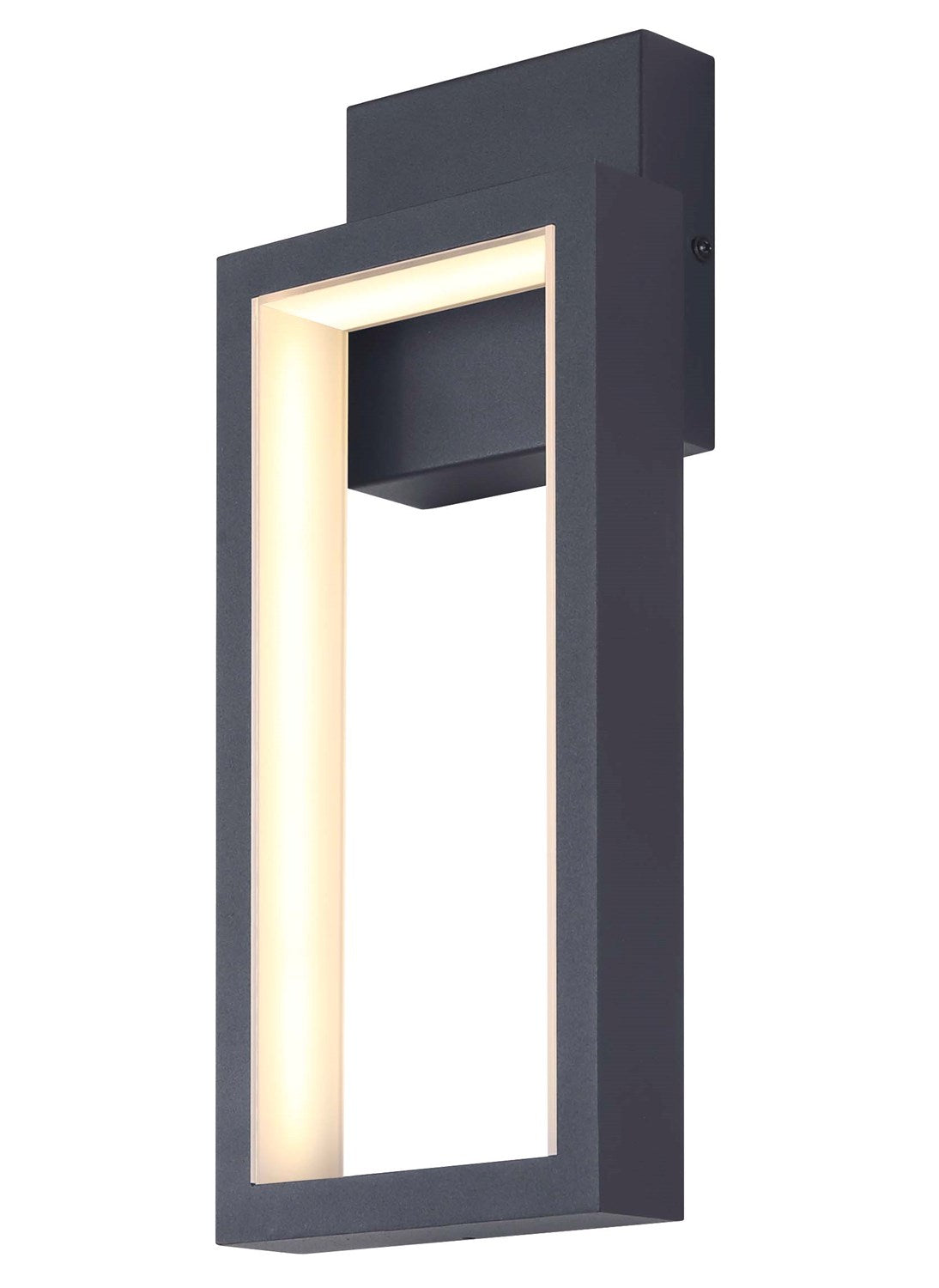 Outdoor Lantern In Black Finish by Canarm