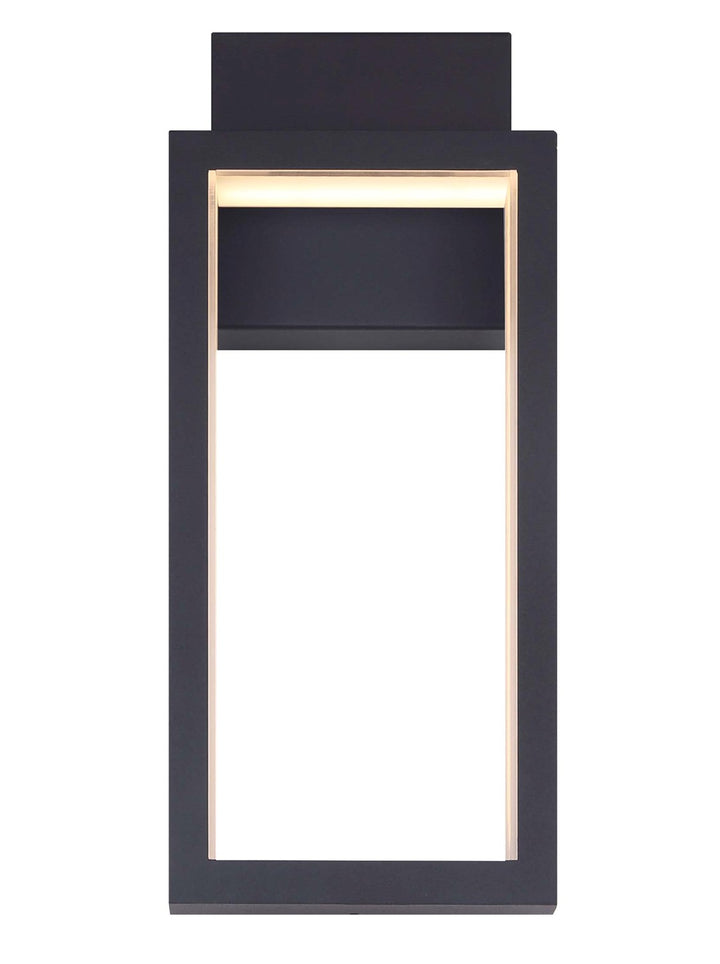 Outdoor Lantern In Black Finish