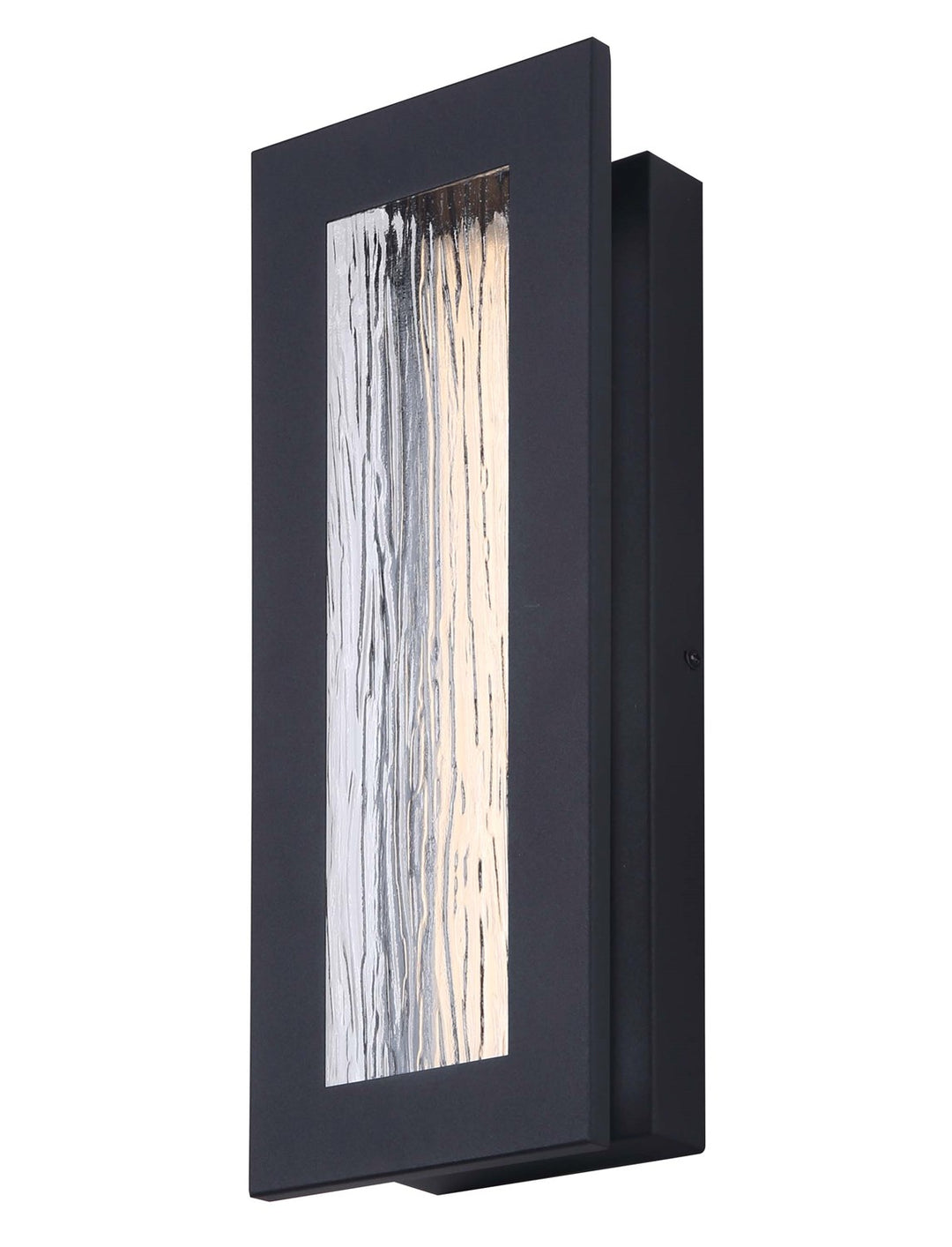 Outdoor Lantern In Black Finish by Canarm