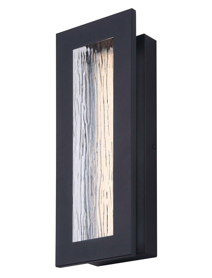 Outdoor Lantern In Black Finish by Canarm