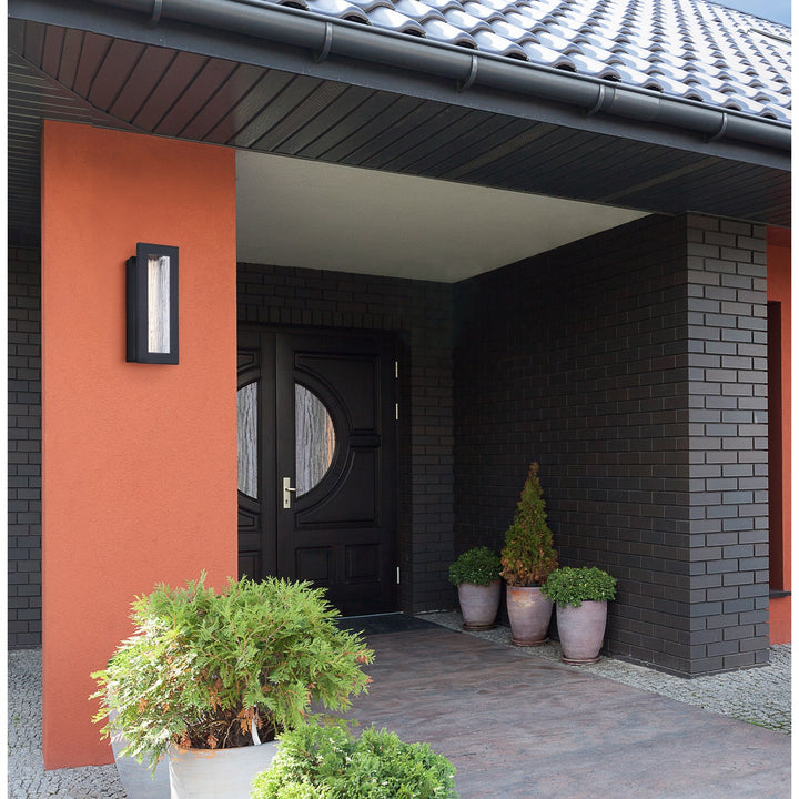 Outdoor Lantern In Black Finish