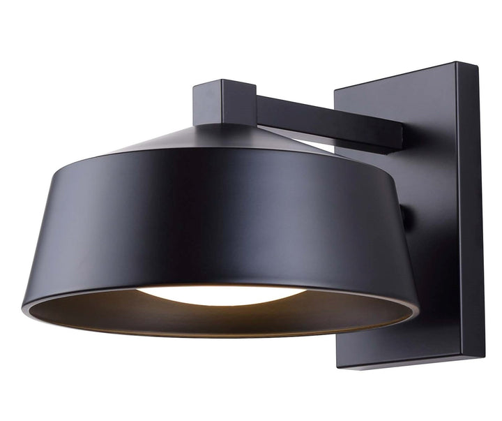 Outdoor Lantern In Matte Black Finish by Canarm