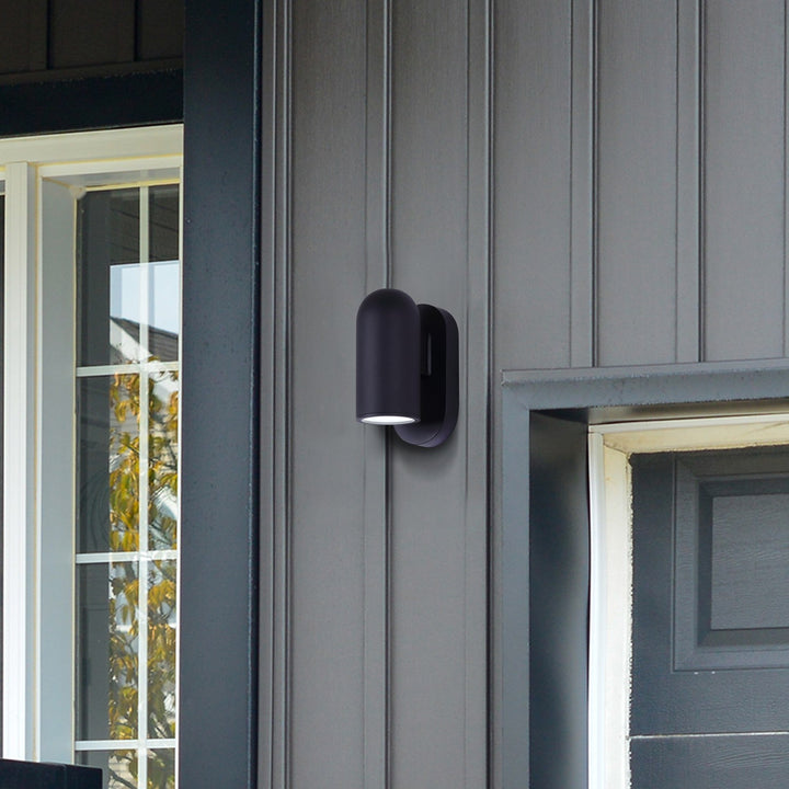 Outdoor Lantern In Black Finish