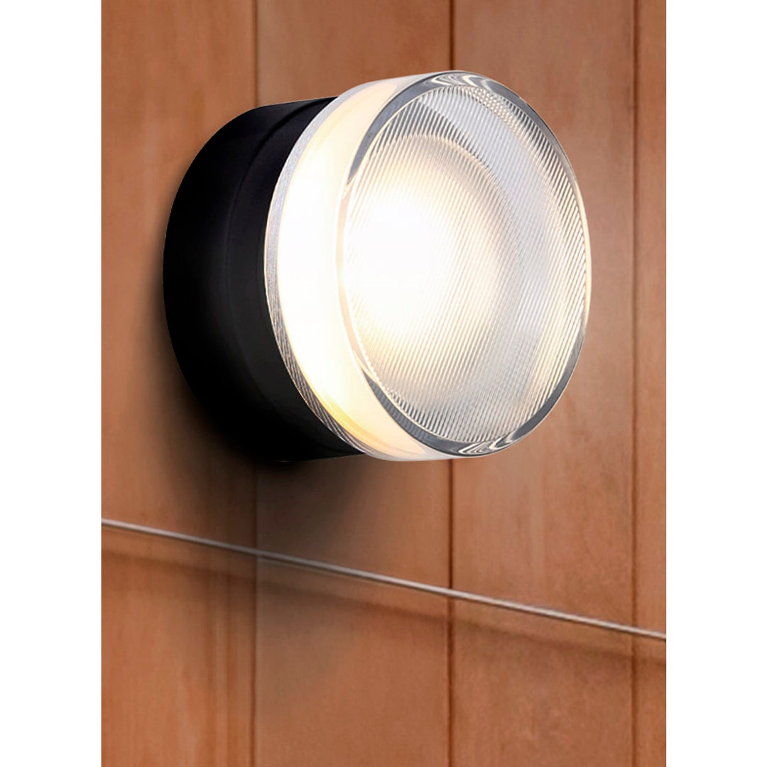 Outdoor Lantern In Black Finish