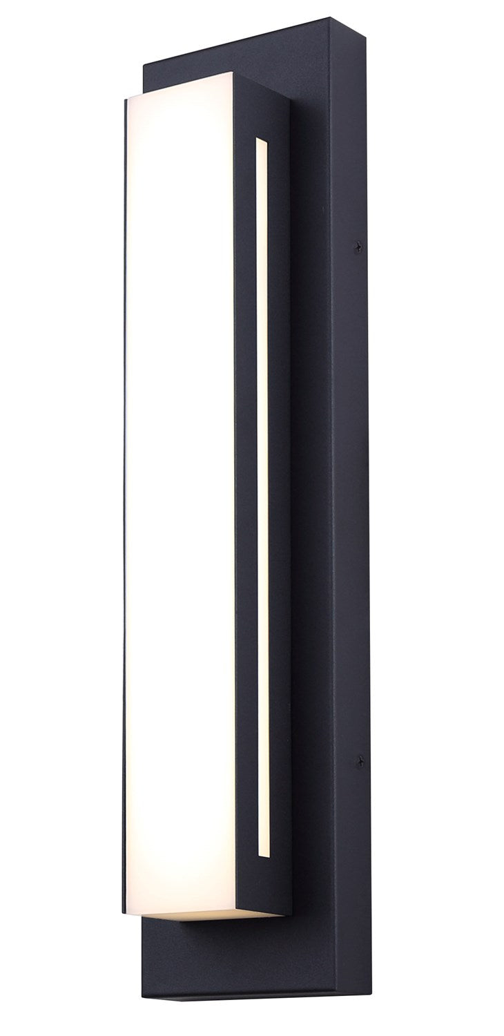 Outdoor Lantern In Black Finish by Canarm