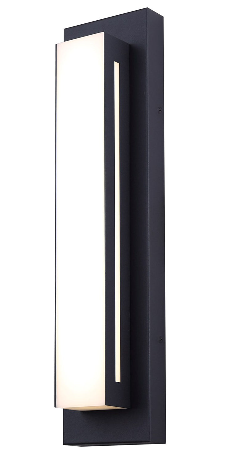 Outdoor Lantern In Black Finish by Canarm