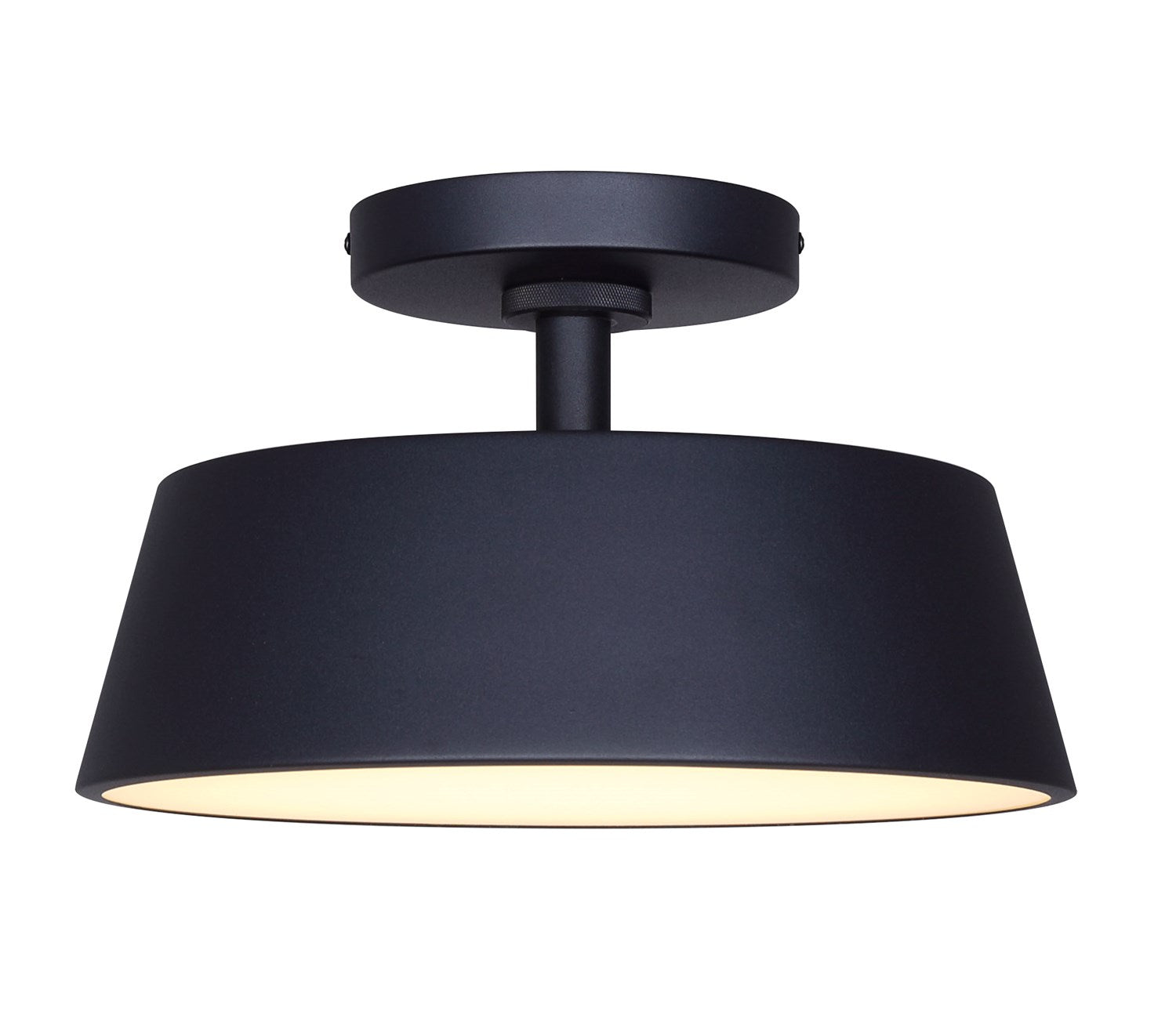 Outdoor Ceiling In Black Finish by Canarm