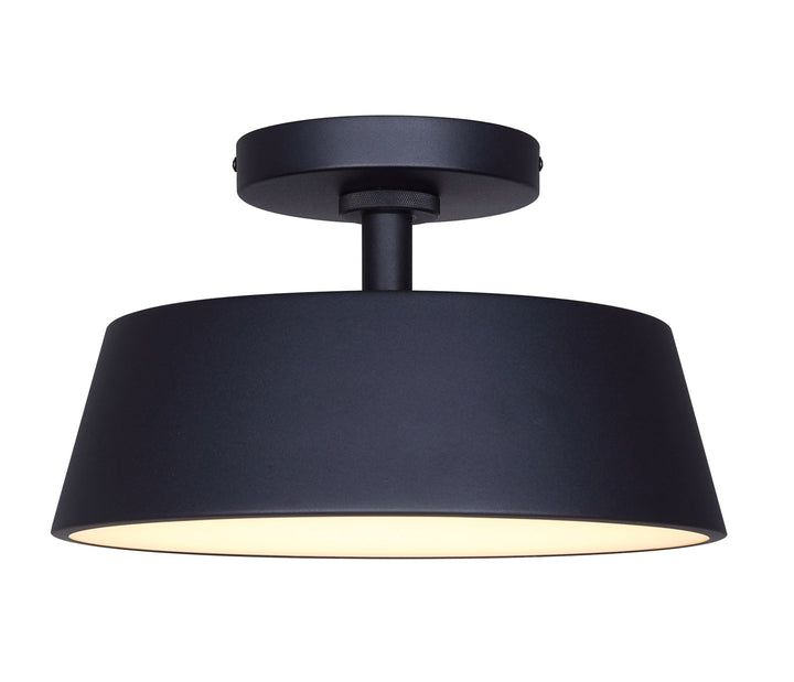 Outdoor Ceiling In Black Finish by Canarm