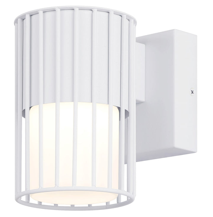 Outdoor Lantern In White Finish by Canarm