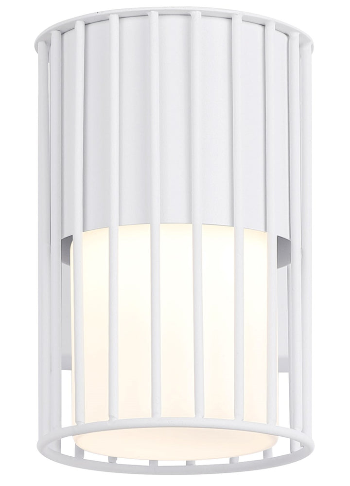 Outdoor Lantern In White Finish