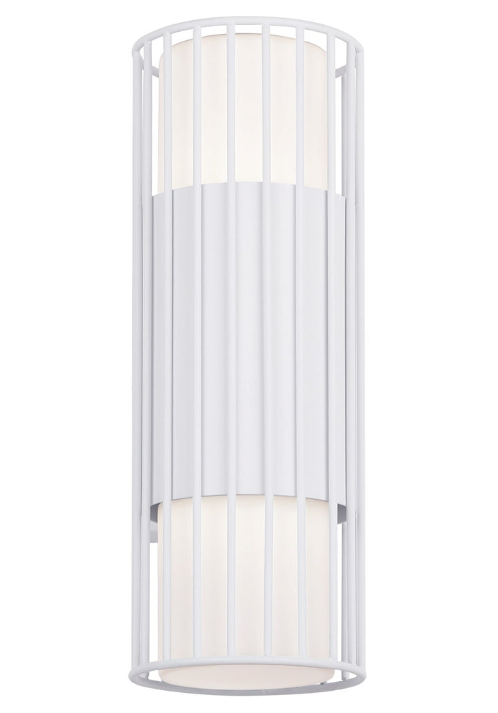 Outdoor Lantern In White Finish