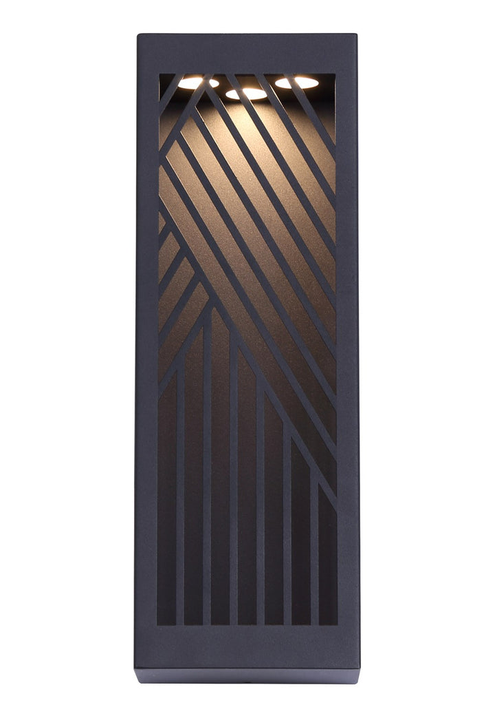 Outdoor Lantern In Black Finish
