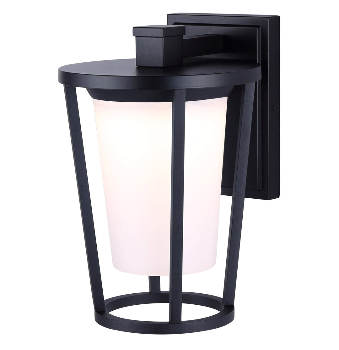 Outdoor Lantern In Black Finish by Canarm