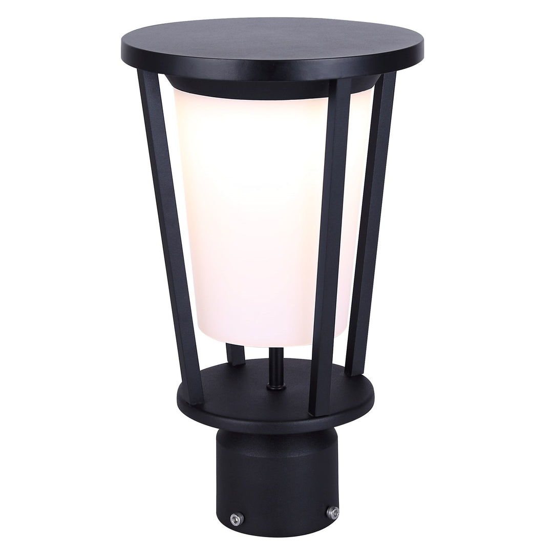 Outdoor Lantern In Black Finish by Canarm