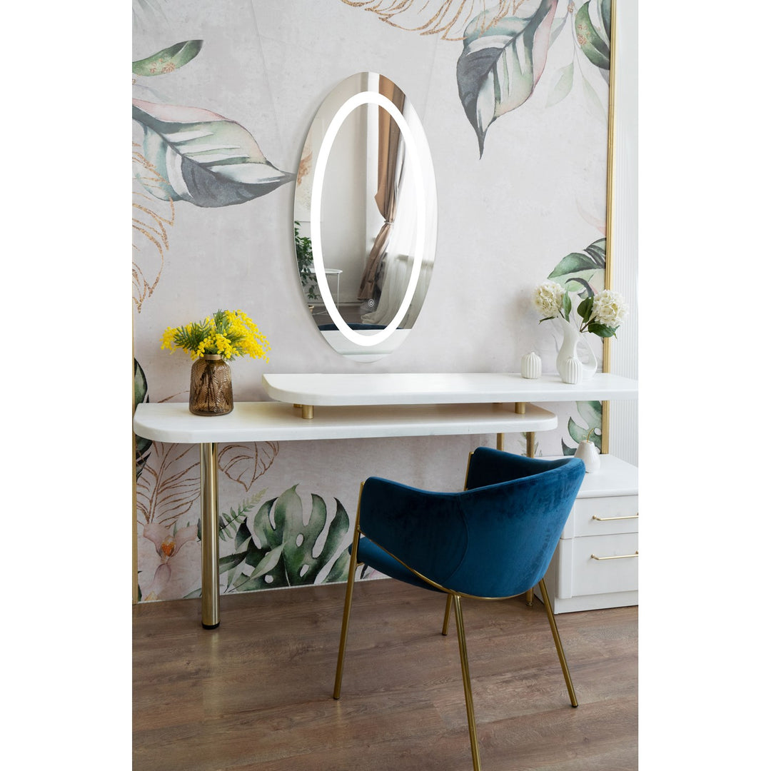 Led Mirror In Mirror Finish