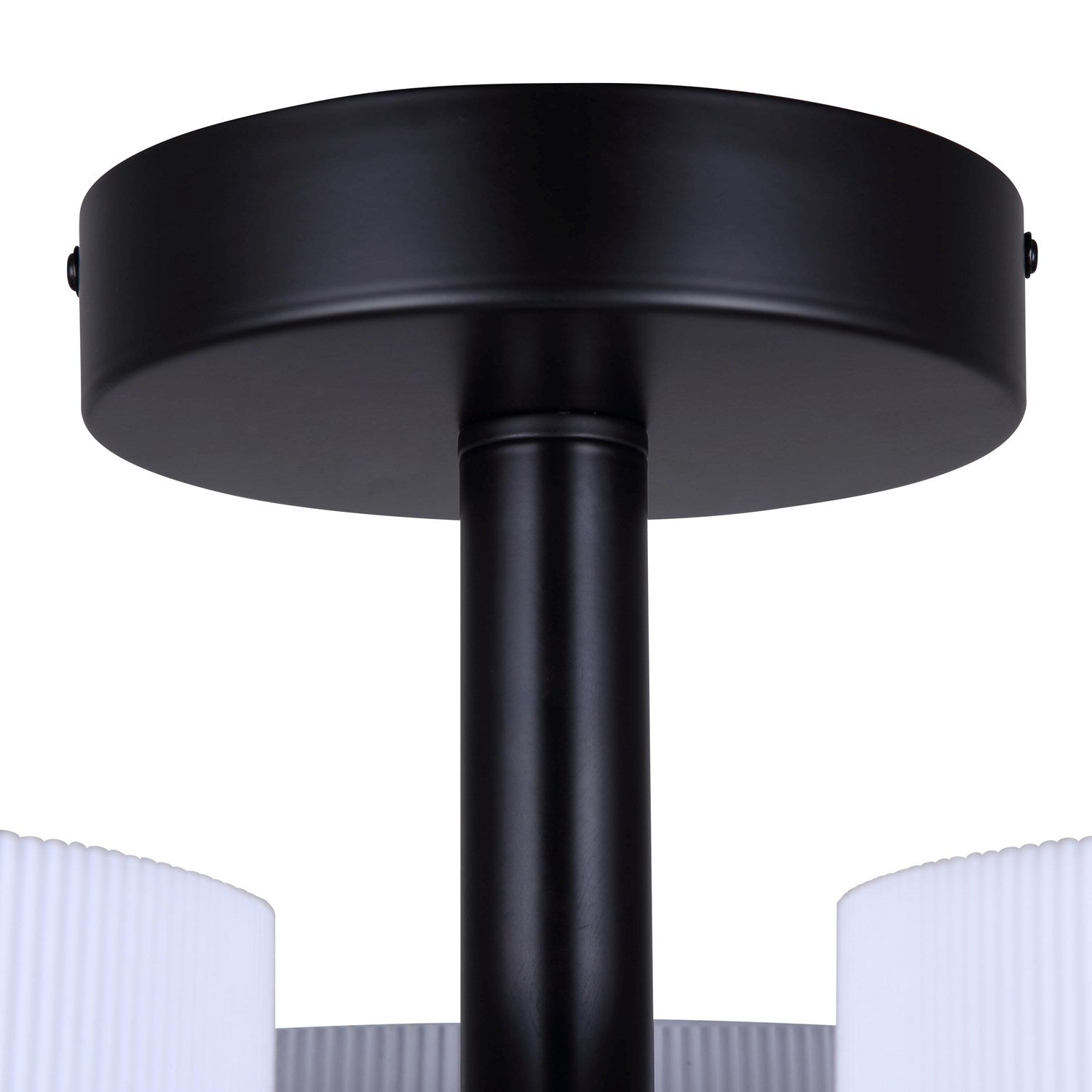 Semi Flush In Black Finish