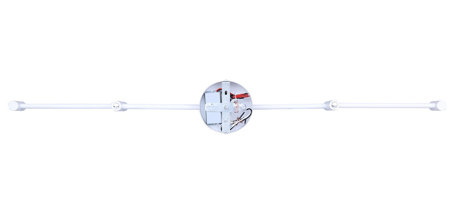 Track Lighting In White Finish