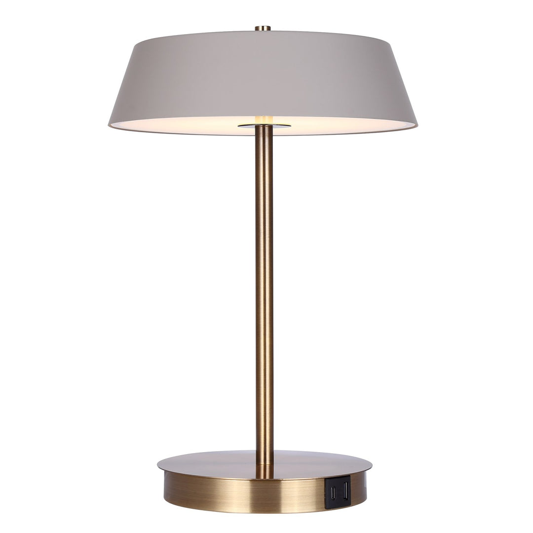 Table Lamp In Gold Finish by Canarm