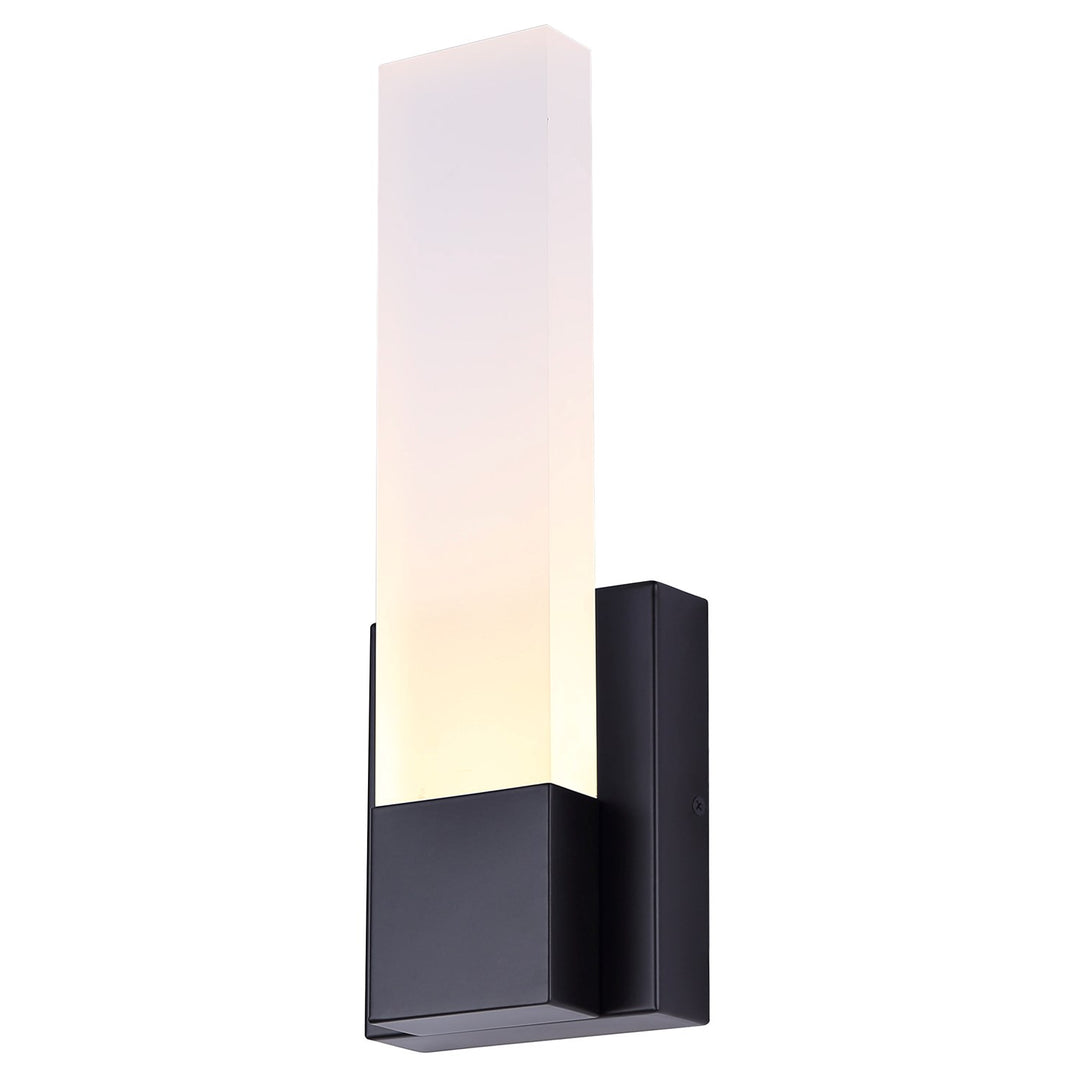 Sconce In Black Finish by Canarm