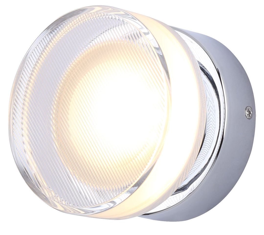 Wall Light In Chrome Finish by Canarm