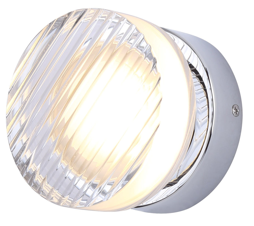 Wall Light In Chrome Finish by Canarm