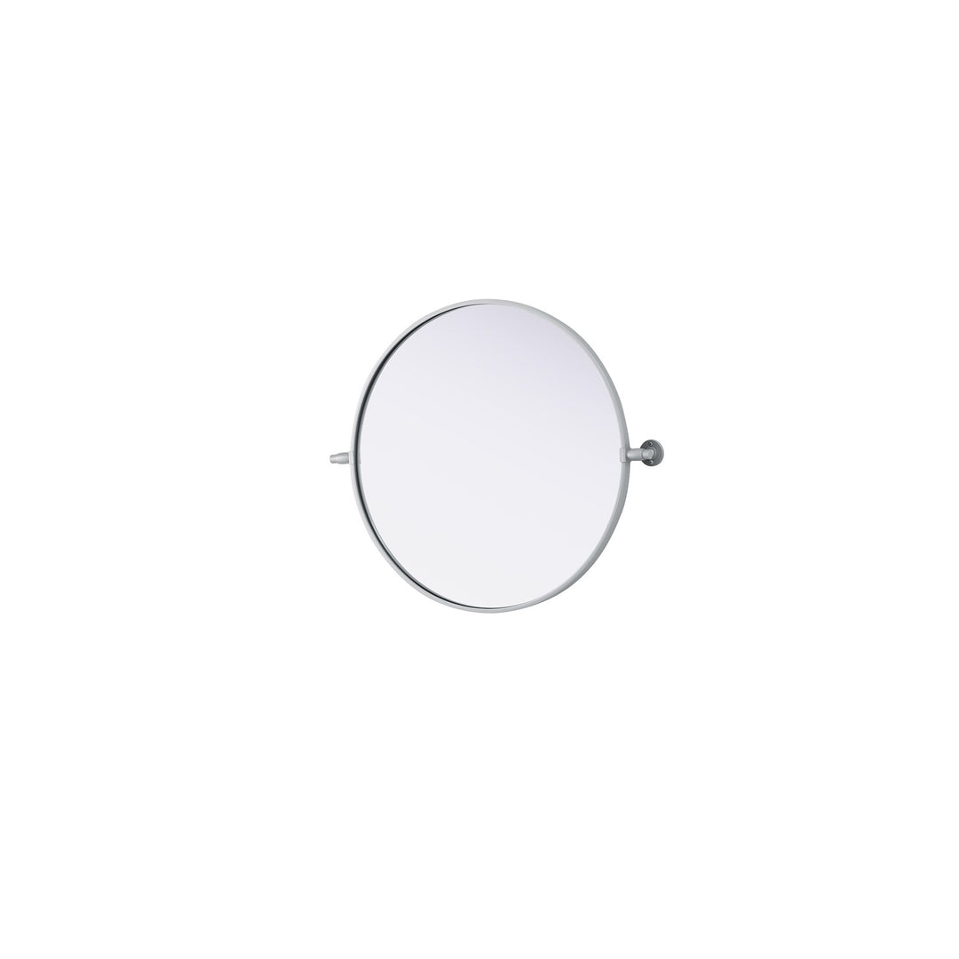 24X24 Pivot Mirror In Silver