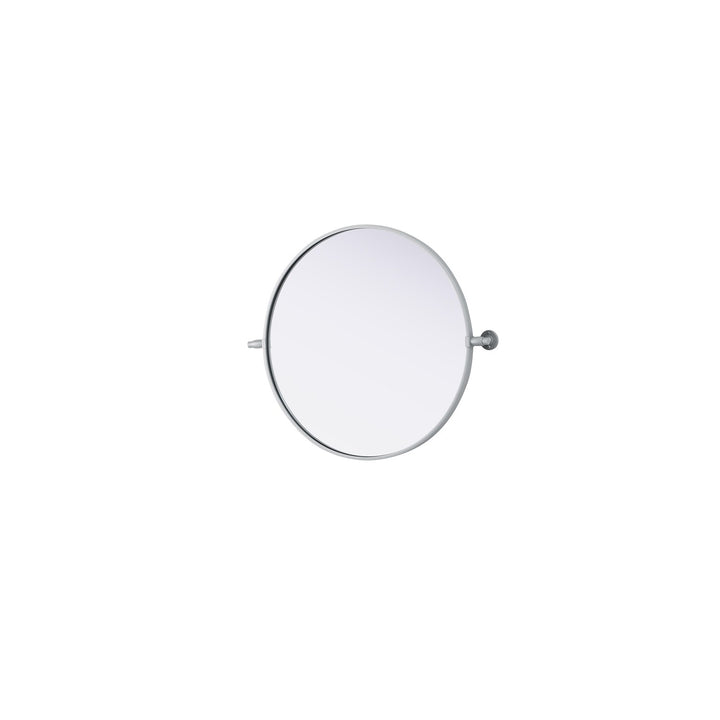 24X24 Pivot Mirror In Silver