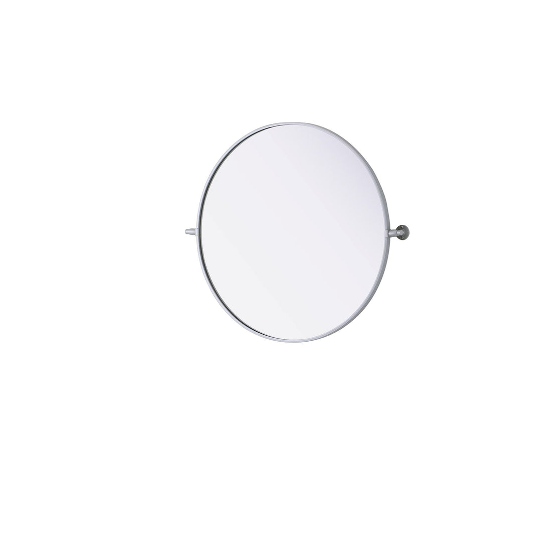 30X30 Pivot Mirror In Silver