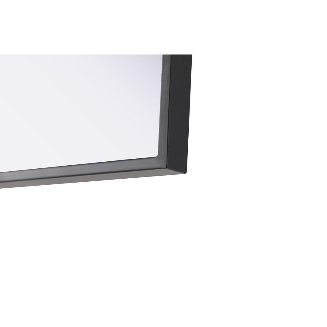 20X24 Pivot Mirror In Black