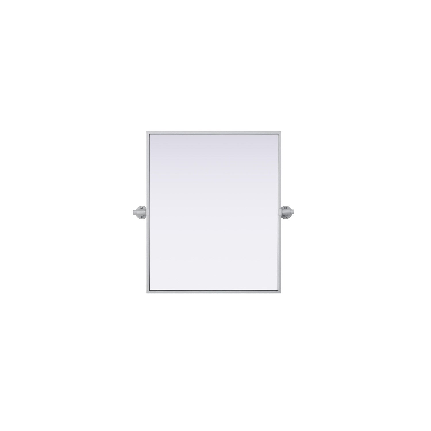 20X24 Pivot Mirror In Silver by Elegant Kitchen and Bath