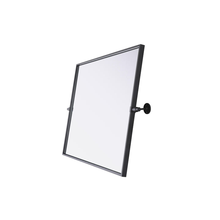 24X30 Pivot Mirror In Black