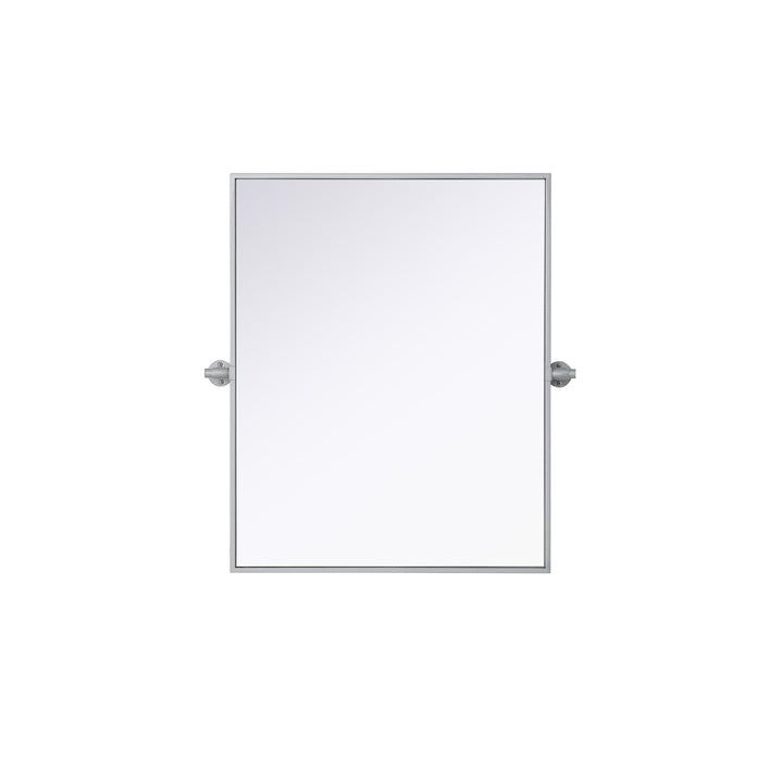 24X30 Pivot Mirror In Silver by Elegant Kitchen and Bath