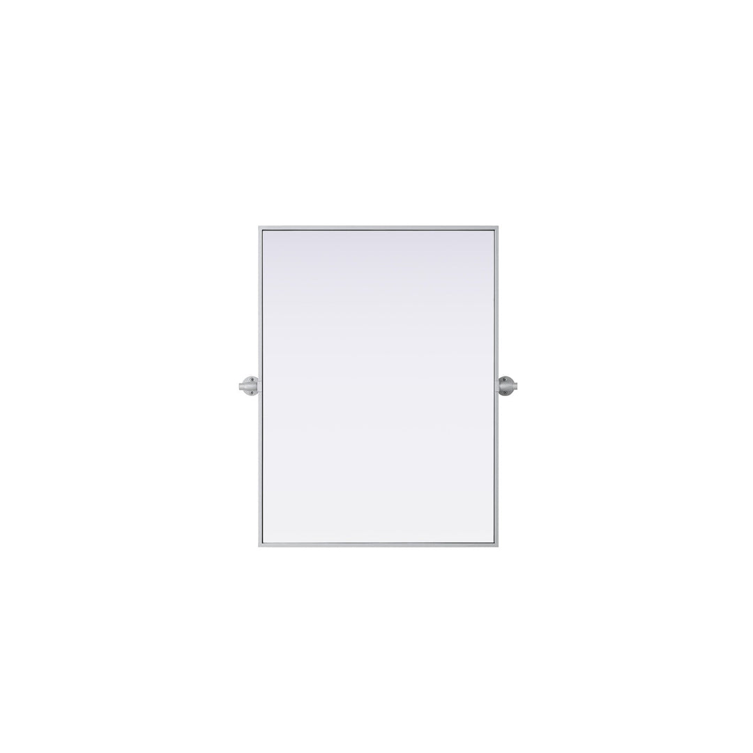 24X32 Pivot Mirror In Silver by Elegant Kitchen and Bath