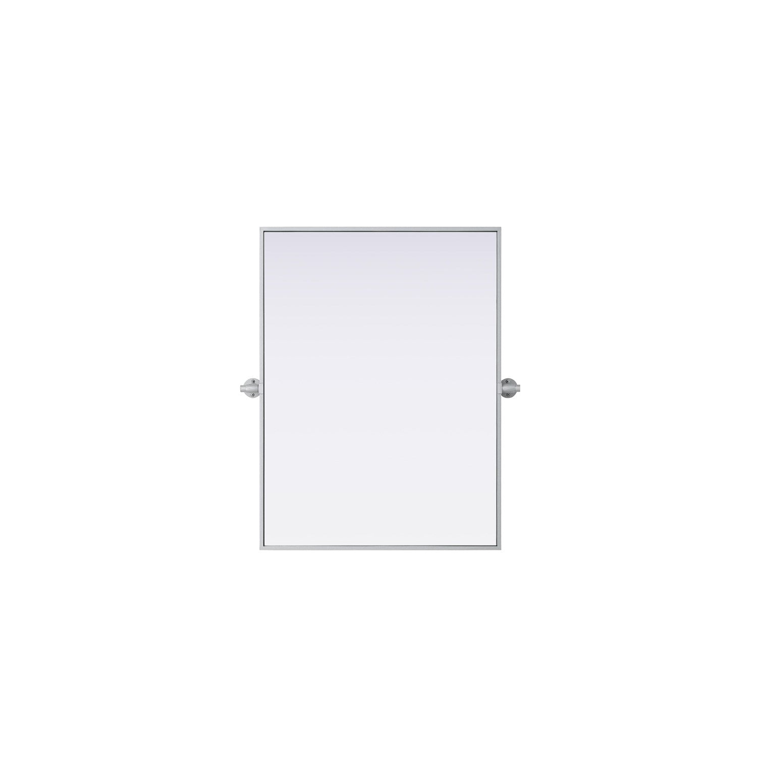 24X32 Pivot Mirror In Silver by Elegant Kitchen and Bath