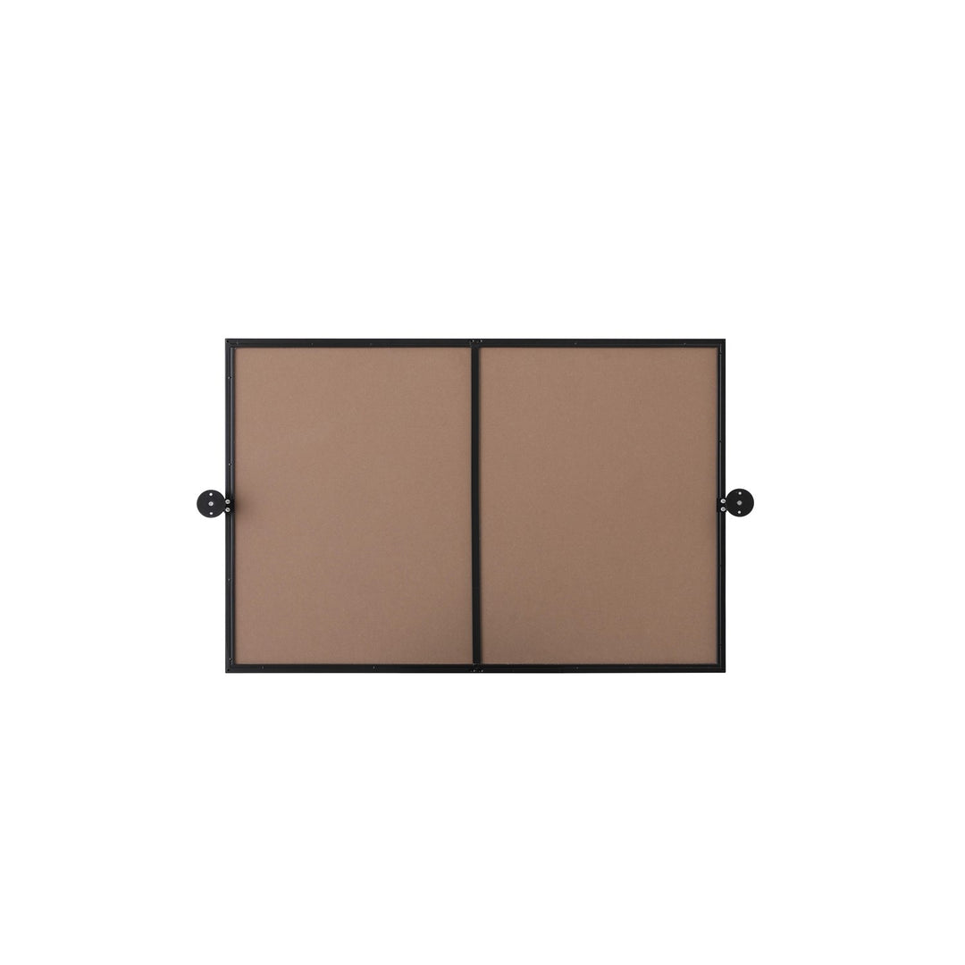 24X36 Pivot Mirror In Black