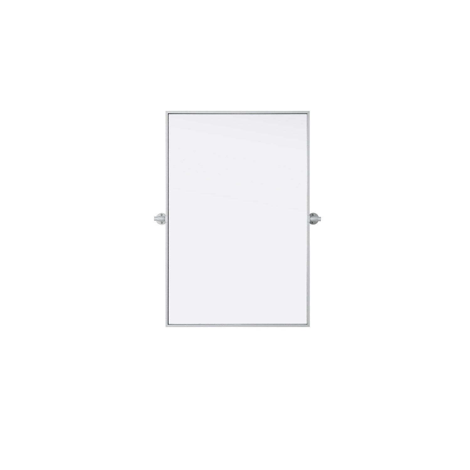 24X36 Pivot Mirror In Silver by Elegant Kitchen and Bath