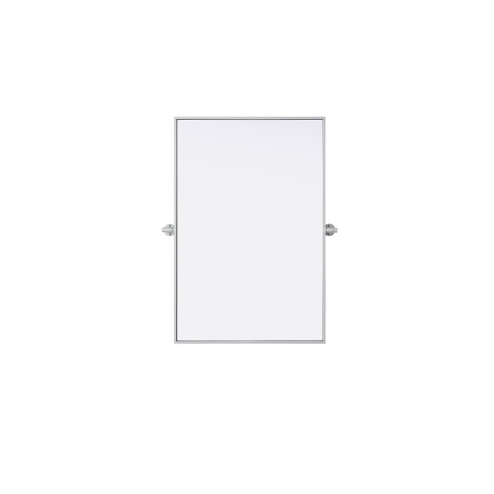 24X36 Pivot Mirror In Silver by Elegant Kitchen and Bath