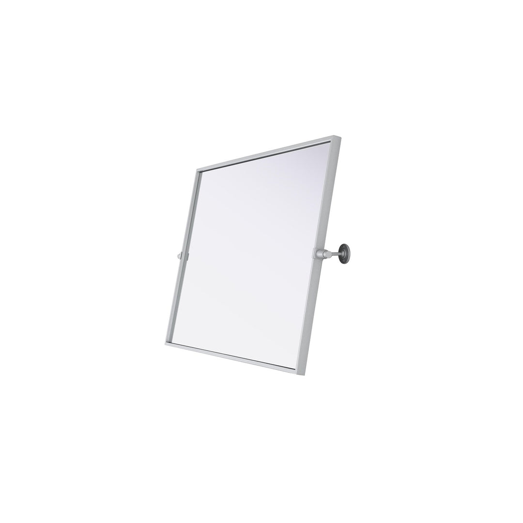 24X36 Pivot Mirror In Silver